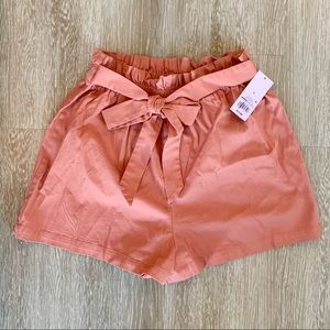 NWT Wild Fable Coral High Waisted Bag Shorts